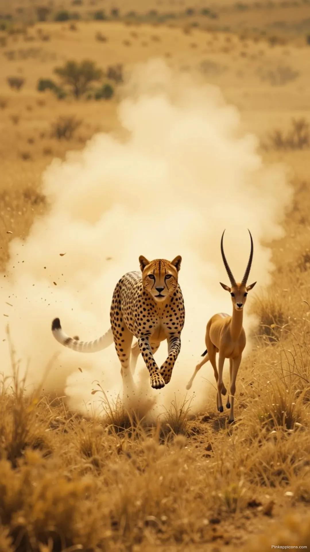 Adorn your screen with the wild pursuit a captivating cheetah wallpaper showcasing natures hunter and prey for phones Adorn your screen with the wild pursuit a captivating cheetah wallpaper showcasing nature’s hunter and prey for phones