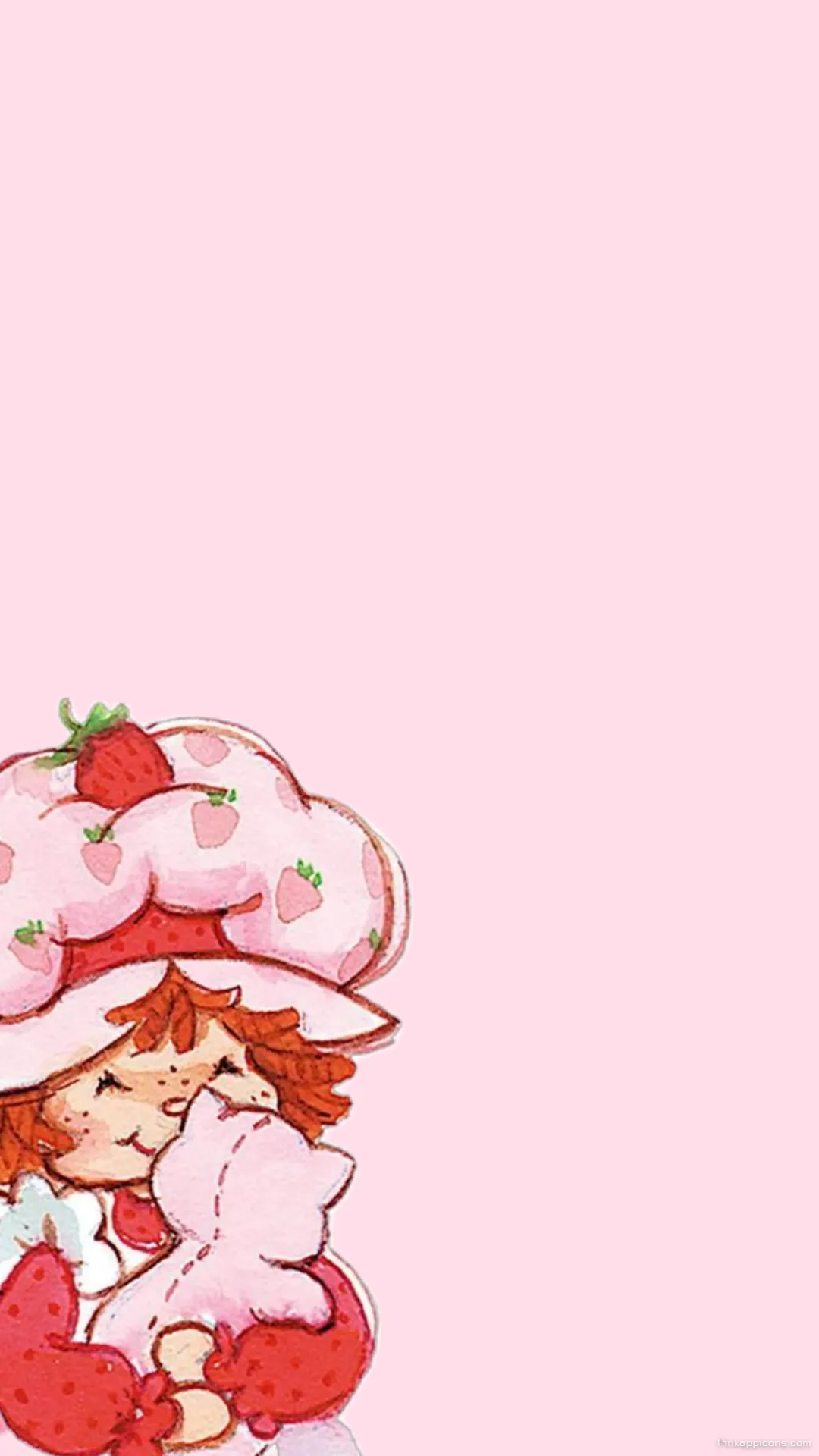 Classic 80s Strawberry Shortcake Wallpaper Cute Vintage Illustration for Your Phone Classic 80s Strawberry Shortcake Wallpaper Cute Vintage Illustration for Your Phone