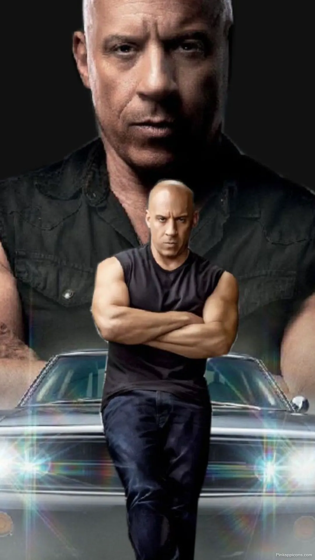 Dominic Toretto and his legendary muscle car fast and furious wallpaper capturing Vin Diesels iconic stance for your phone Dominic Toretto and his legendary muscle car fast and furious wallpaper, capturing Vin Diesel’s iconic stance for your phone.