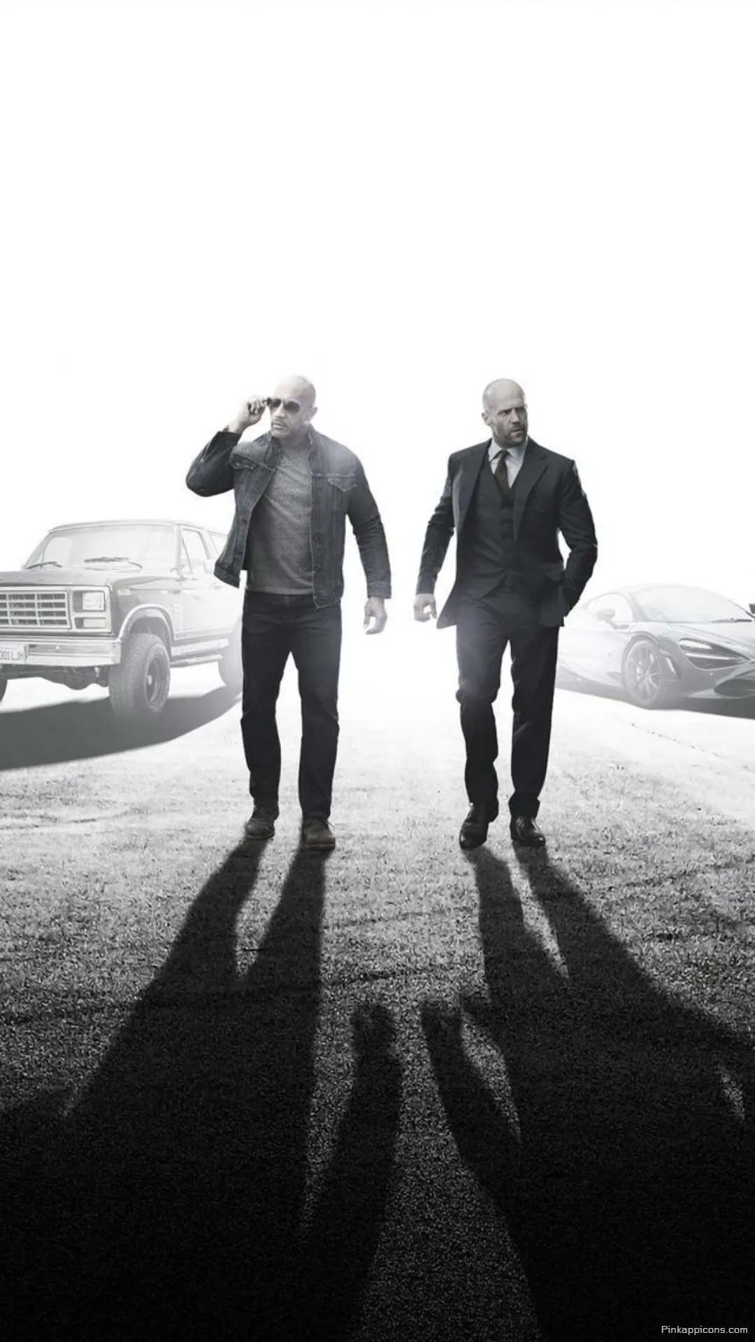 Dwayne The Rock Johnson and Jason Statham in Hobbs Shaw fast and furious wallpaper perfect for your phone Dwayne The Rock Johnson and Jason Statham in Hobbs & Shaw fast and furious wallpaper, perfect for your phone.
