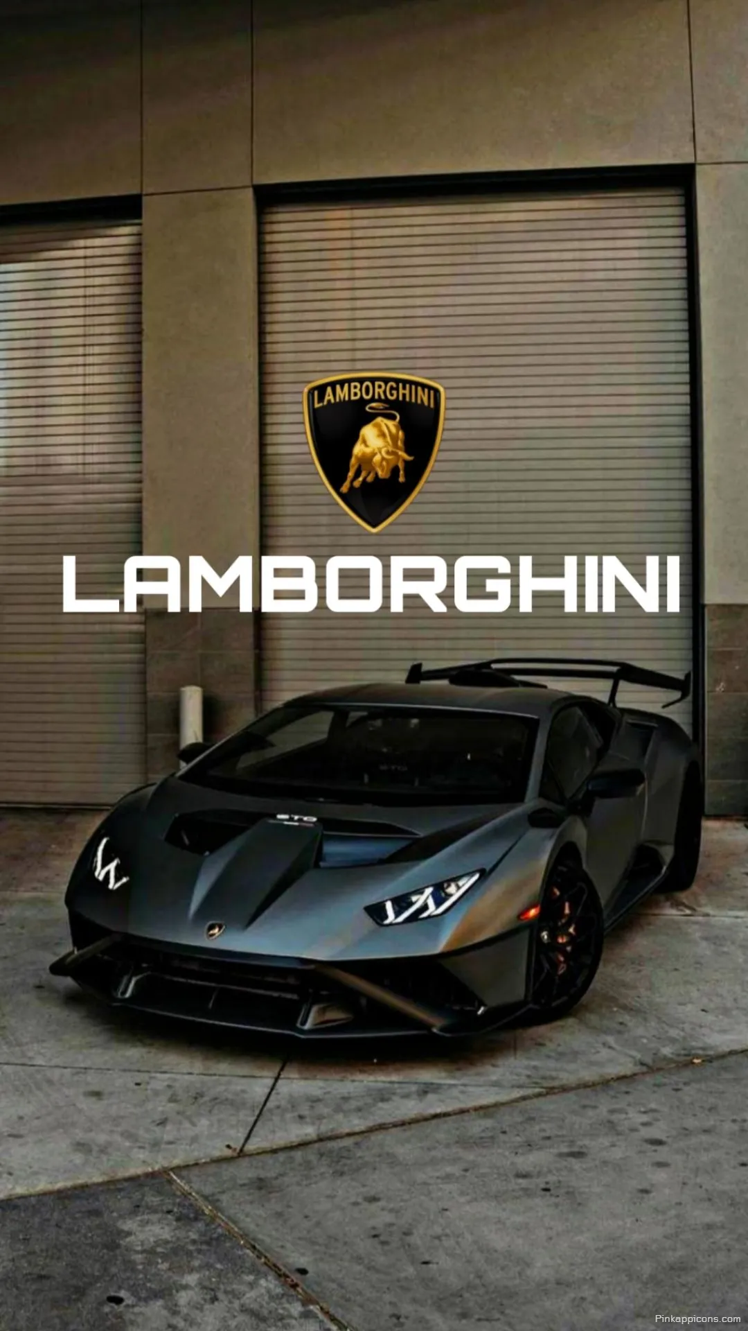 Dynamic Lamborghini Supercar in Urban Setting wallpaper Iconic branding and striking design an exhilarating mobile phone wallpaper Dynamic Lamborghini Supercar in Urban Setting wallpaper Iconic branding and striking design, an exhilarating mobile phone wallpaper