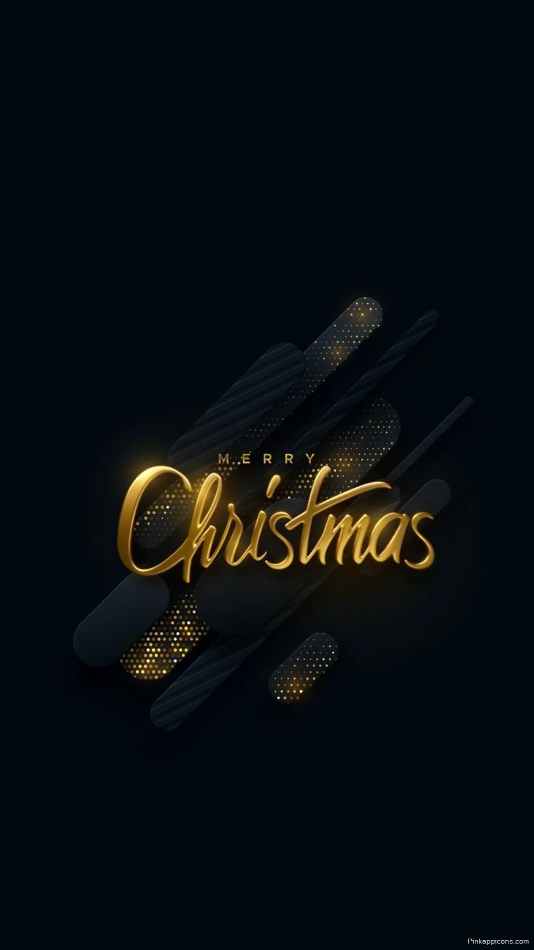 Elegant Golden Merry Christmas Typography on Dark Abstract Background Christmas Wallpaper for Phone Elegant Golden Merry Christmas Typography on Dark Abstract Background Christmas Wallpaper for Phone