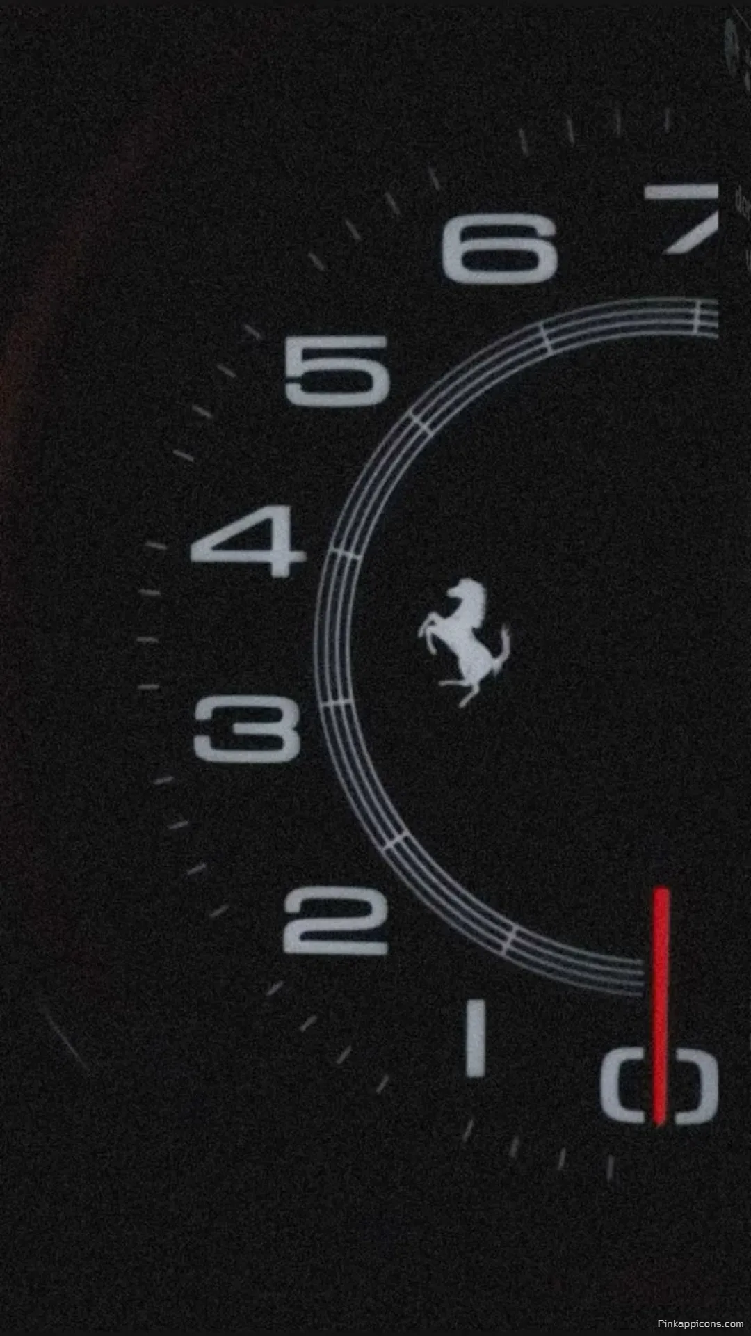 Exclusive Ferrari Instrument Cluster wallpaper Close up of the RPM dial and iconic logo ideal for your phones display ferrari wallpaper Exclusive Ferrari Instrument Cluster wallpaper Close-up of the RPM dial and iconic logo, ideal for your phone’s display ferrari wallpaper