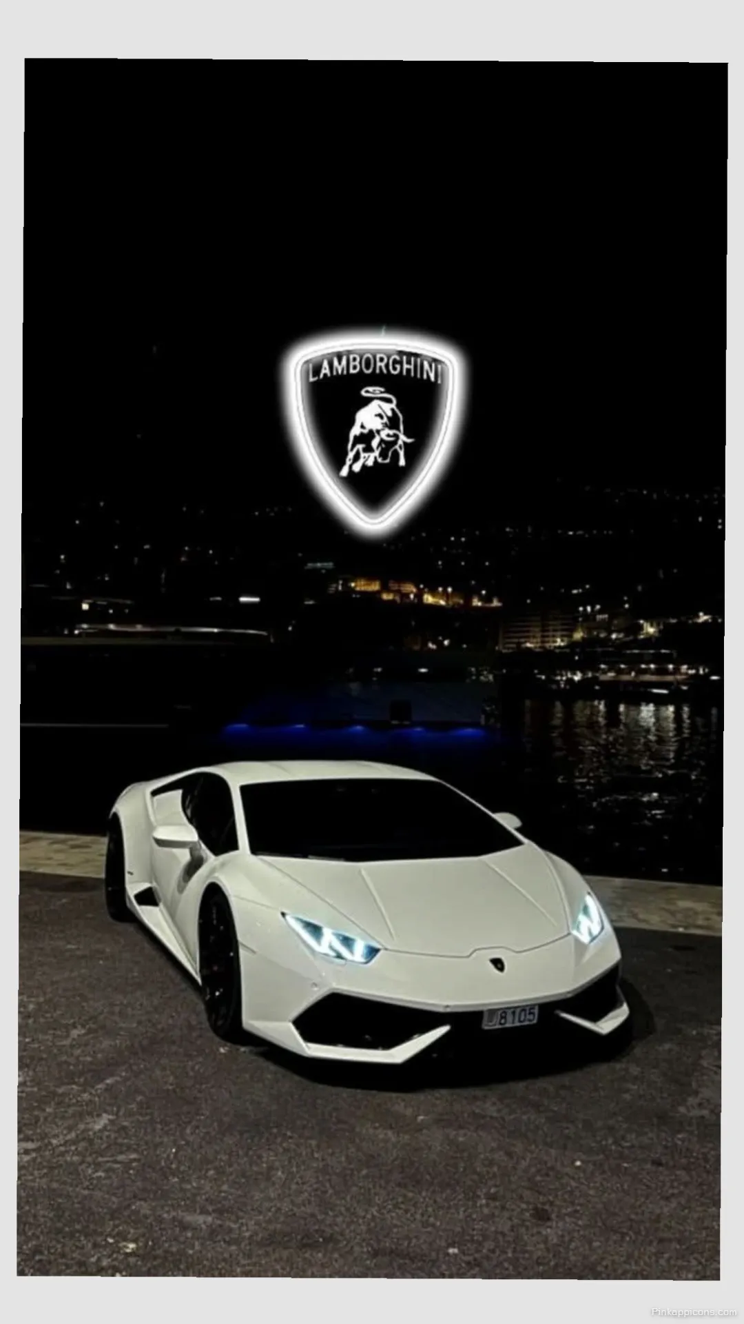 Exclusive Lamborghini Huracan Cityscape wallpaper A symbol of speed and elegance ideal for your phones display wallpaper Exclusive Lamborghini Huracán Cityscape wallpaper A symbol of speed and elegance, ideal for your phone’s display wallpaper