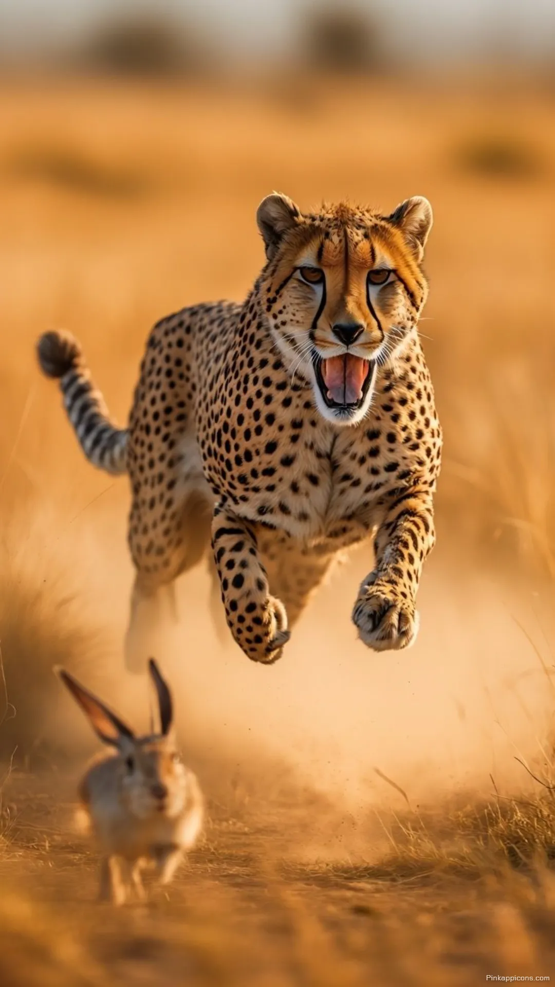 Feel the adrenaline of natures hunt with this captivating cheetah wallpaper showcasing a powerful leap for your phone Feel the adrenaline of nature’s hunt with this captivating cheetah wallpaper, showcasing a powerful leap for your phone