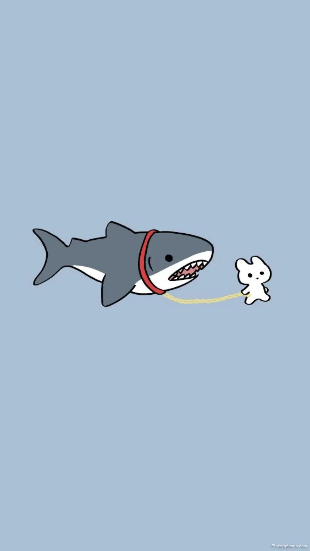 Funny Pet Shark Wallpaper Cute Bunny Walking a Great White on a Leash Quirky Phone Wallpaper Funny Pet Shark Wallpaper Cute Bunny Walking a Great White on a Leash Quirky Phone Wallpaper