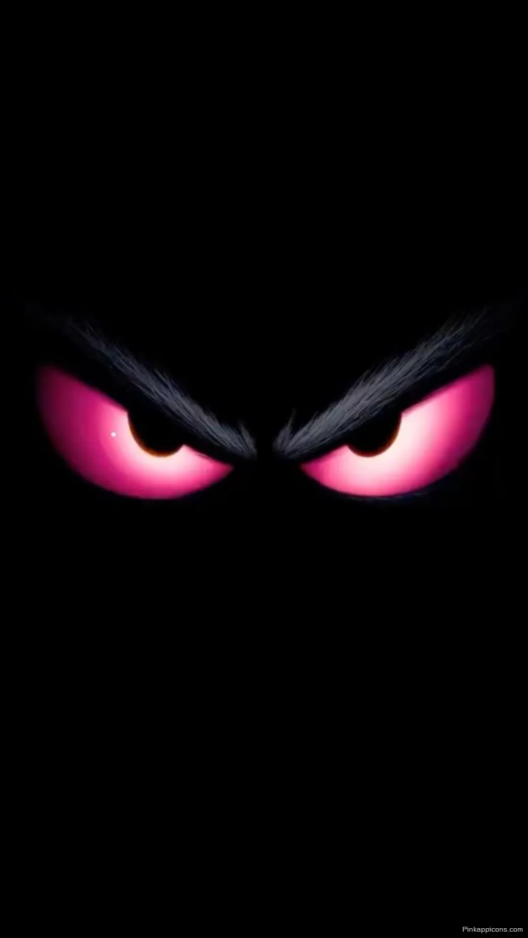 Glowing pink eyes on a dark background create a fierce and intense eye wallpaper 4K for your phone Glowing pink eyes on a dark background create a fierce and intense eye wallpaper 4K for your phone.
