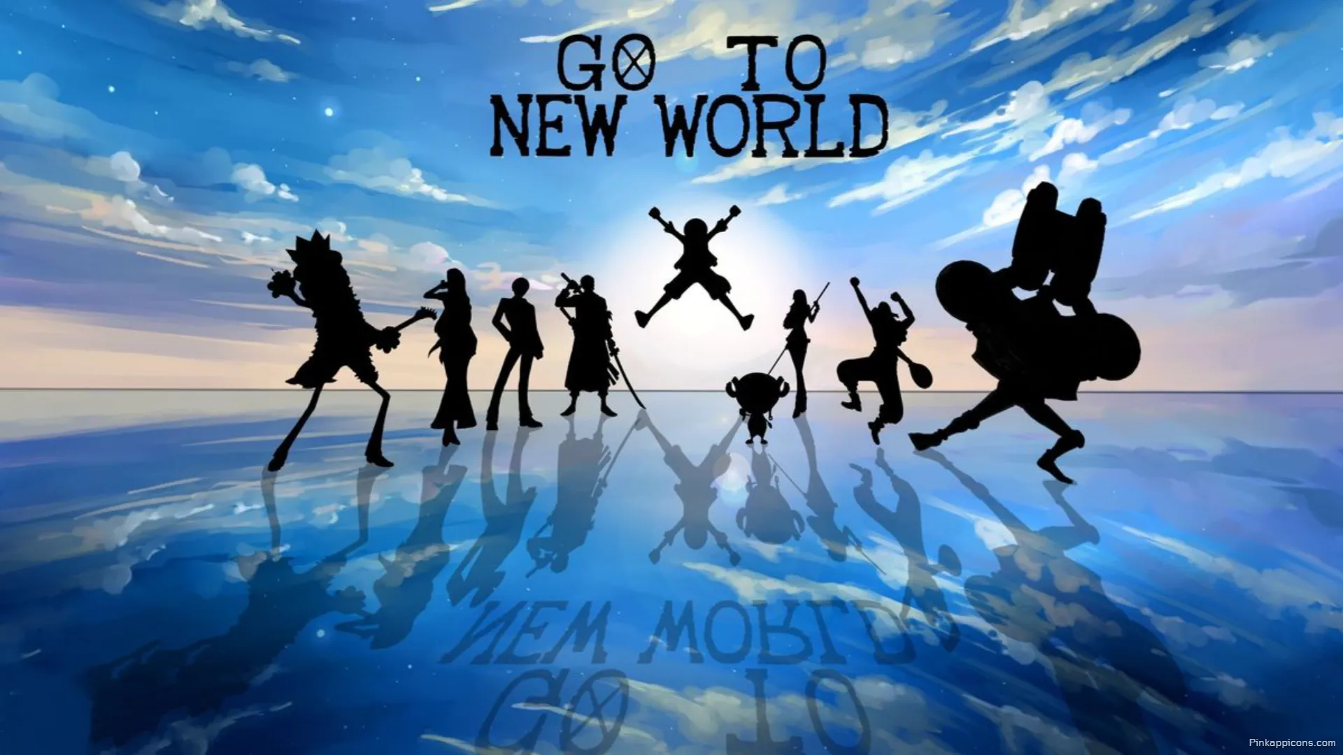 Iconic One Piece Crew Reflections on Water Inspiring Laptop Anime Wallpaper for Your Desktop Iconic One Piece Crew Reflections on Water – Inspiring Laptop Anime Wallpaper for Your Desktop