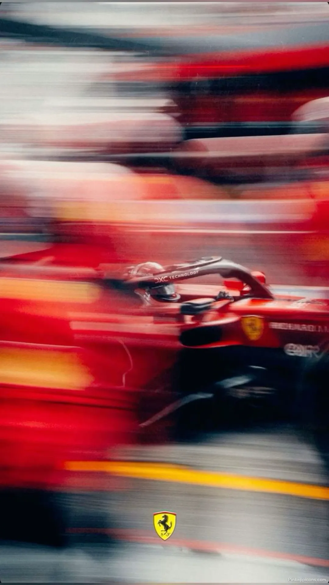 Intense Ferrari Grand Prix Track Action wallpaper Captivating motion effect and sleek design perfect for your phones display wallpaper Intense Ferrari Grand Prix Track Action wallpaper Captivating motion effect and sleek design, perfect for your phone’s display wallpaper