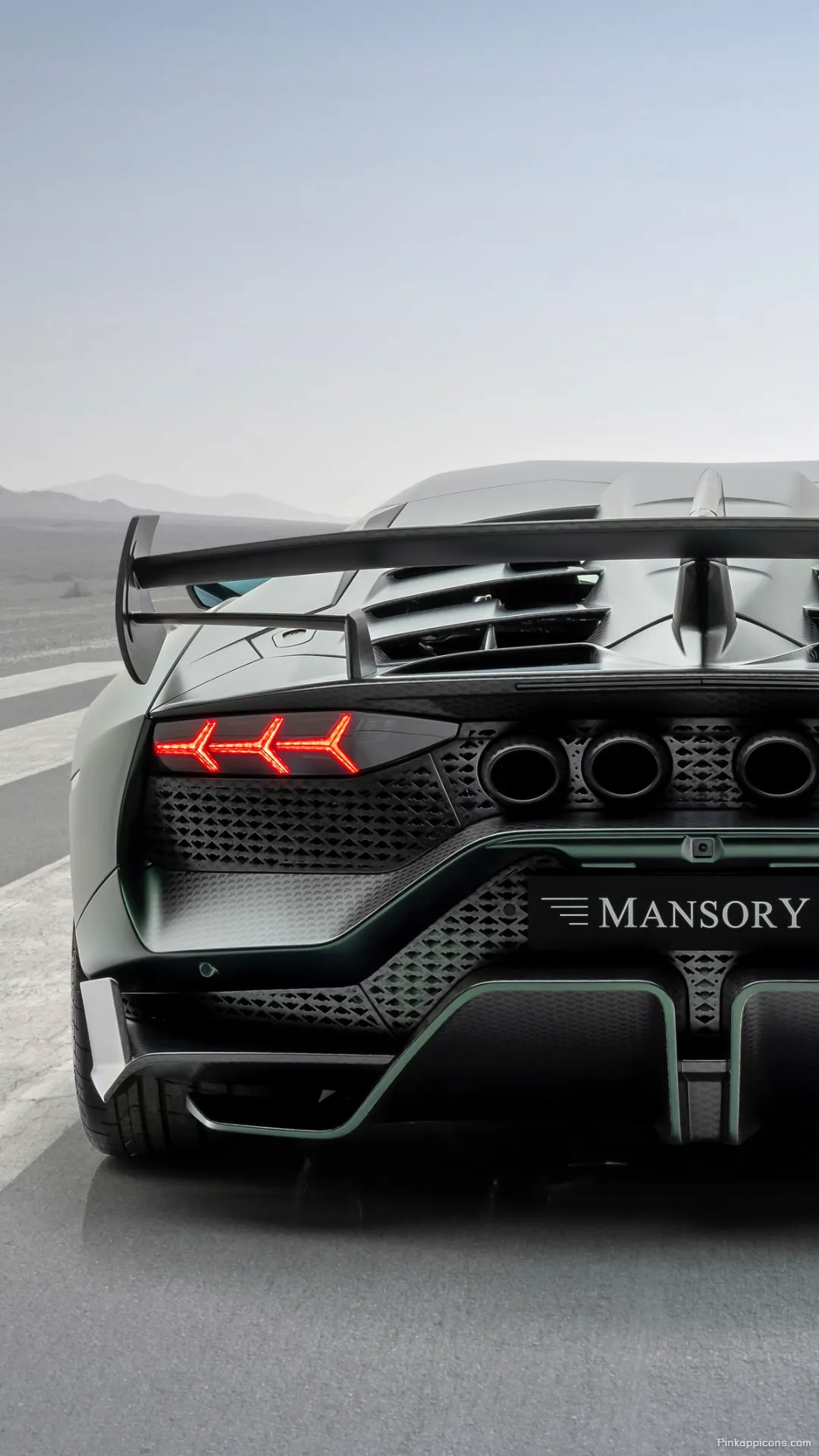 Luxury Custom Lamborghini Wallpaper Detailed Mansory Rear with Distinctive Styling for Your Smartphone Luxury Custom Lamborghini Wallpaper Detailed Mansory Rear with Distinctive Styling for Your Smartphone