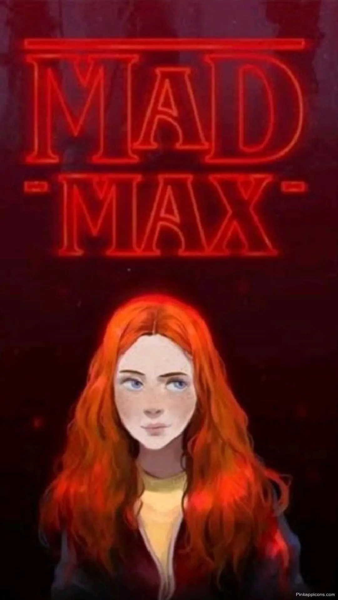 Mad Max Stranger Things Wallpaper for Phone Iconic Character Max Mayfield in Neon Style Perfect for Fans Mad Max Stranger Things Wallpaper for Phone Iconic Character Max Mayfield in Neon Style, Perfect for Fans.