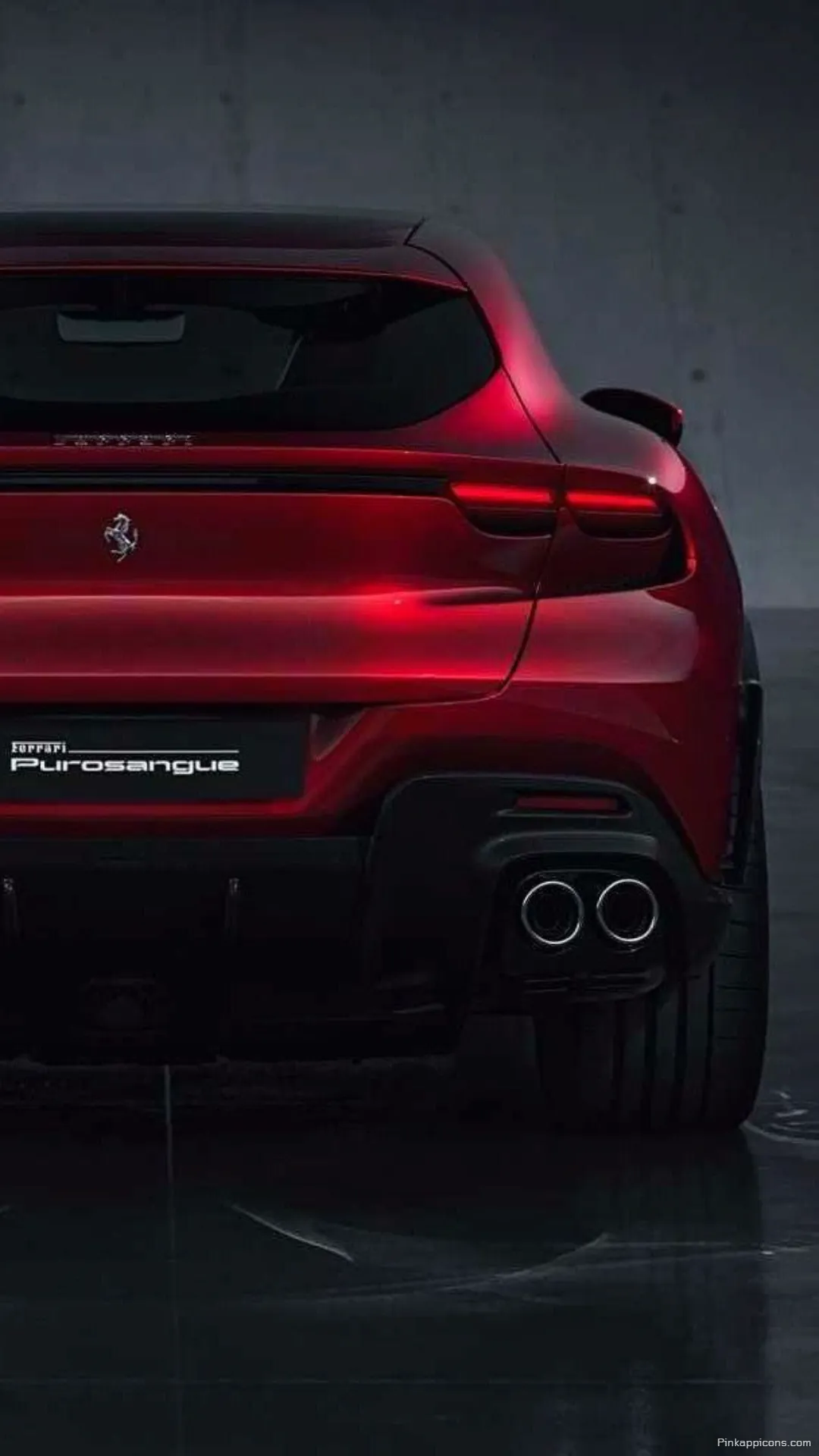 Modern Ferrari SUV Elegance wallpaper Powerful Purosangue with distinctive rear lights a sophisticated phone background wallpaper Copy Modern Ferrari SUV Elegance wallpaper Powerful Purosangue with distinctive rear lights, a sophisticated phone background wallpaper – Copy