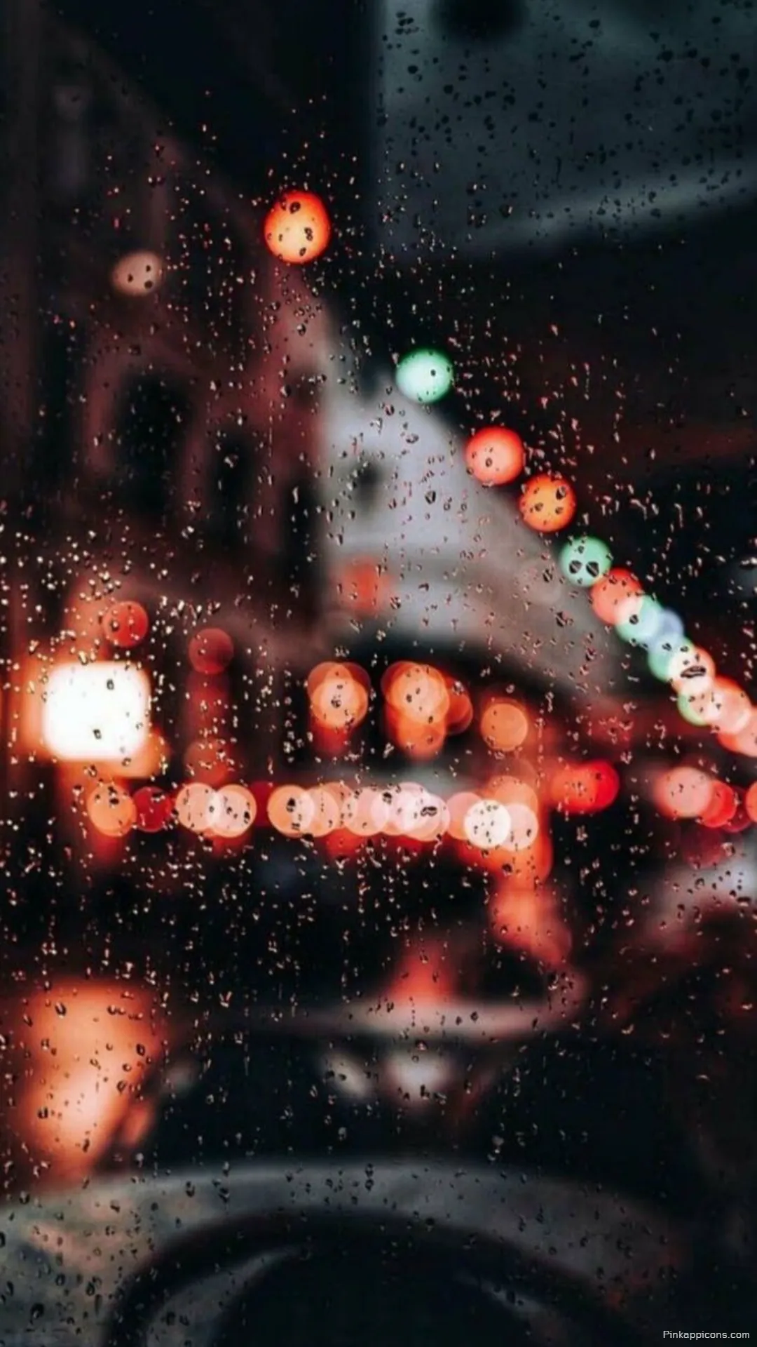 Moody Rainy Night Blurry Wallpapers for Phone Urban City Lights Bokeh Through Wet Glass Moody Rainy Night Blurry Wallpapers for Phone Urban City Lights Bokeh Through Wet Glass.