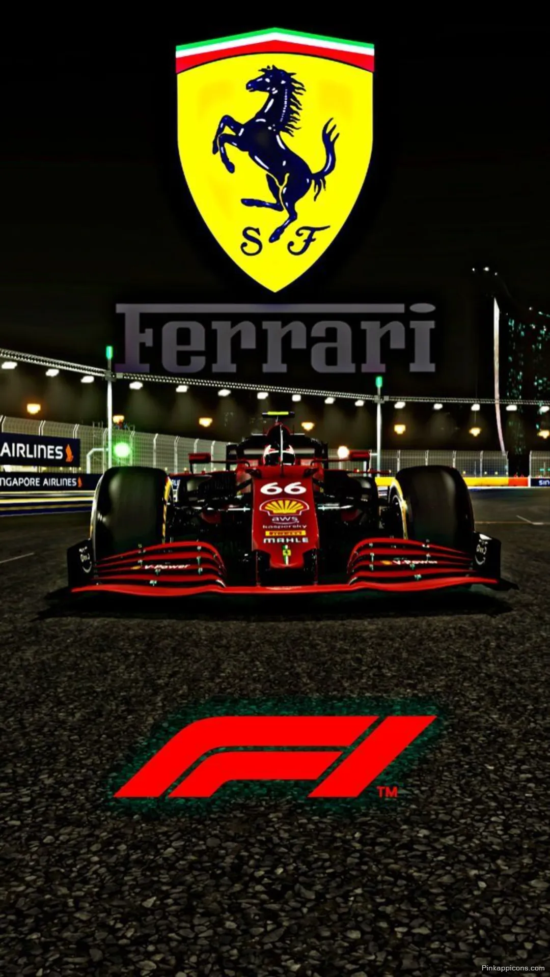 Official Ferrari F1 Team Car wallpaper Legendary prancing horse and F1 logo illuminate this thrilling race car phone wallpaper Copy Official Ferrari F1 Team Car wallpaper Legendary prancing horse and F1 logo illuminate this thrilling race car phone wallpaper – Copy