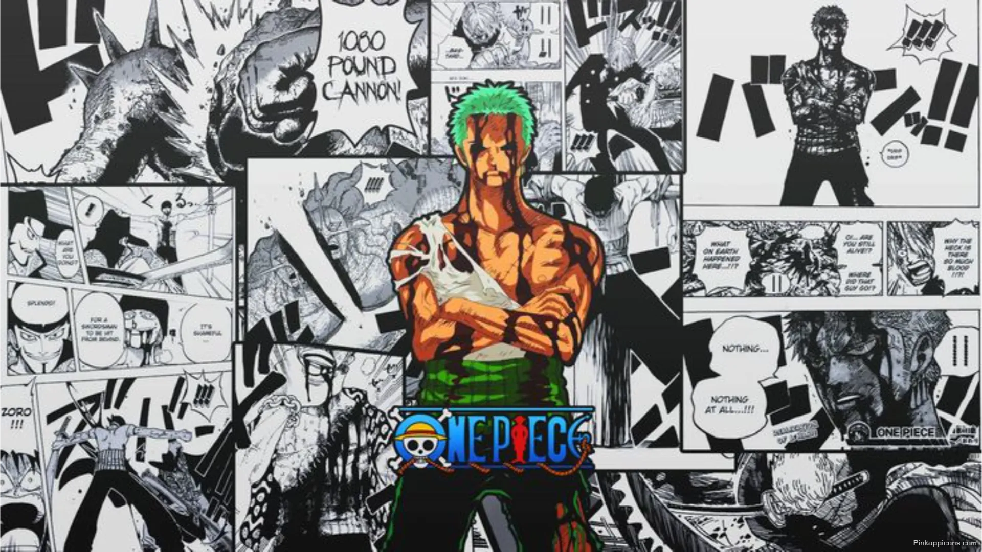 One Piece Roronoa Zoro Manga Panel Collage Epic Laptop Anime Wallpaper for Fans One Piece Roronoa Zoro Manga Panel Collage – Epic Laptop Anime Wallpaper for Fans