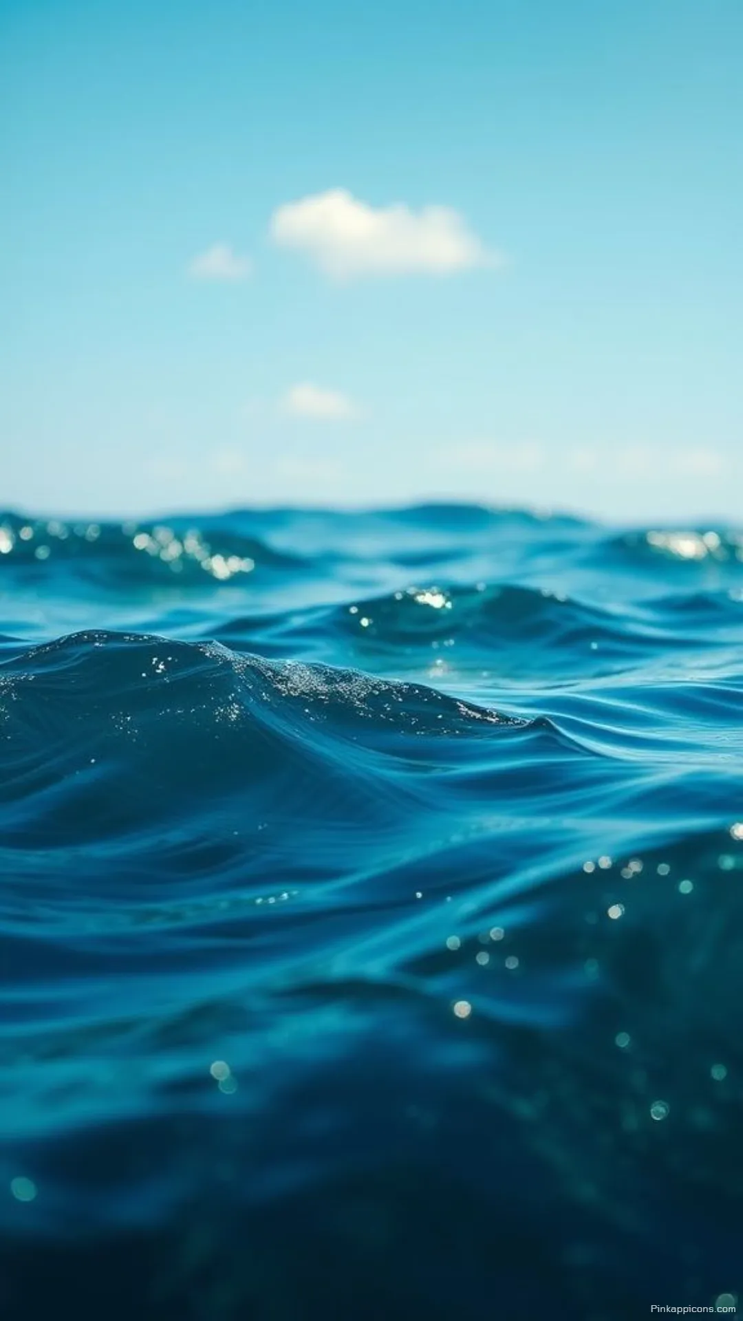 Tranquil Ocean View Wallpaper for Mobile Horizon of Deep Blue Water Under a Clear Sky Relaxing Phone Wallpaper Tranquil Ocean View Wallpaper for Mobile Horizon of Deep Blue Water Under a Clear Sky Relaxing Phone Wallpaper