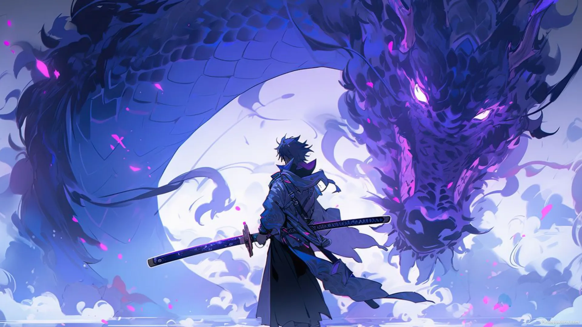 Warrior and Spirit Dragons Gaze A Mystical and Breathtaking Laptop Anime Wallpaper Warrior and Spirit Dragon’s Gaze A Mystical and Breathtaking Laptop Anime Wallpaper.